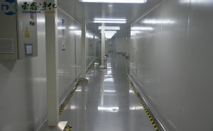 無塵車間照明燈具的清潔維護(hù)，更多視頻搜索：@凈化東哥