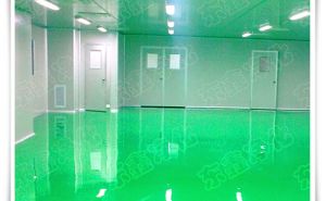 無(wú)塵車(chē)間的潔凈區(qū)域隔離，更多搜索視頻號(hào)：@凈化東哥